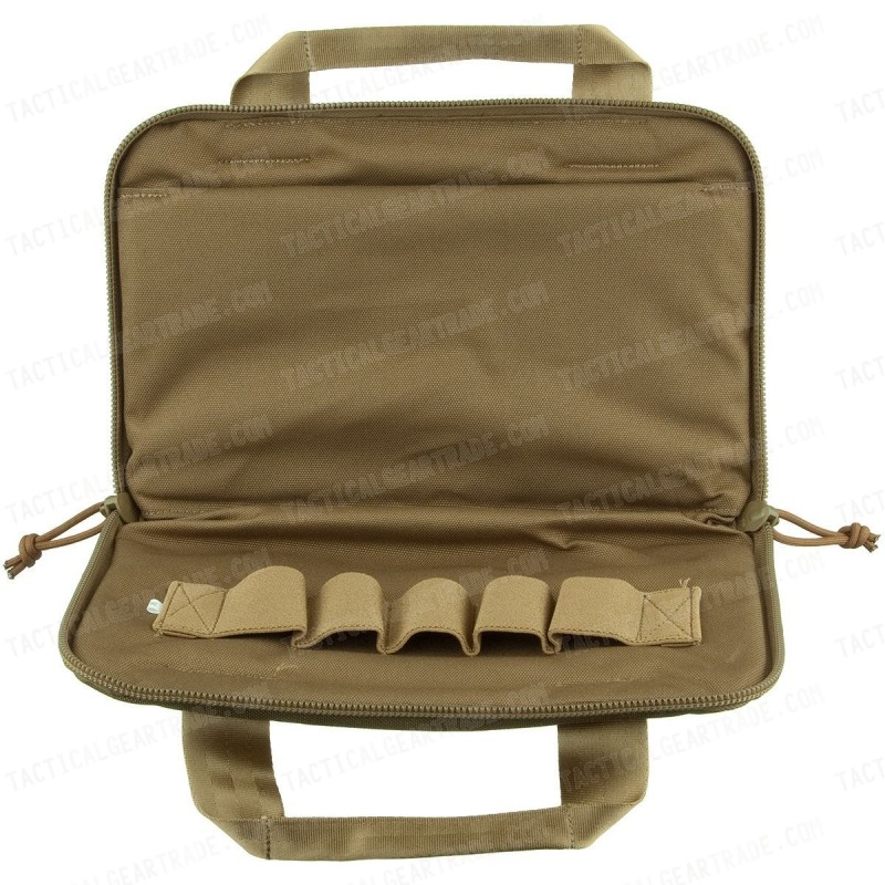 Flyye 1000D Pistol Carry Case Gun Bag Pouch Coyote Brown