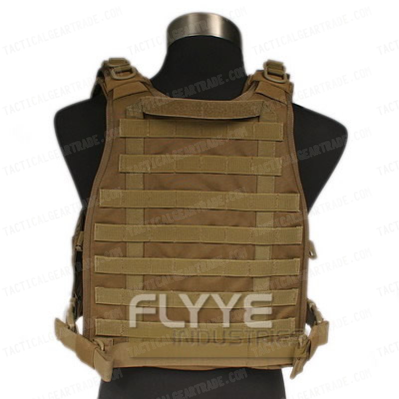 FLYYE 1000D RRV Vest PC Plate Coyote Brown