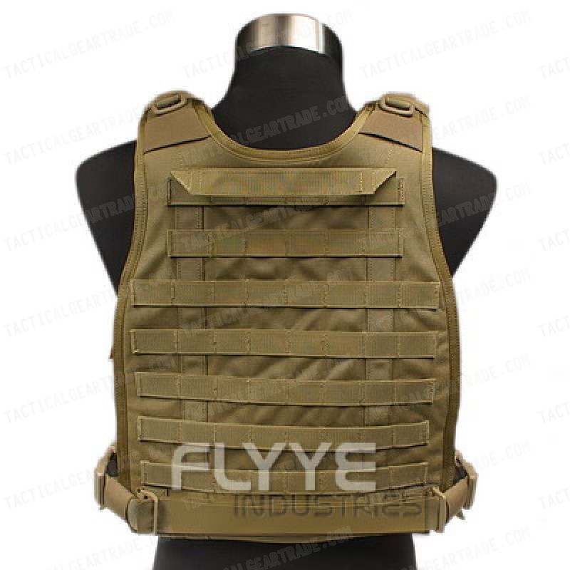 FLYYE 1000D RRV Vest PC Plate Coyote Brown