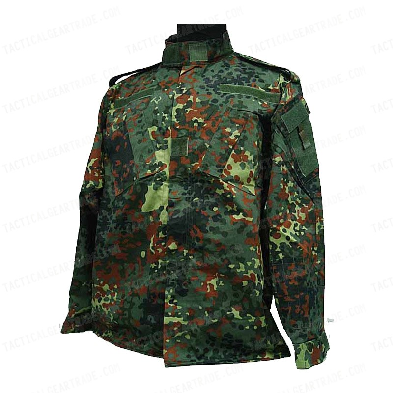 German Camo Woodland BDU Field Uniform Shirt Pants