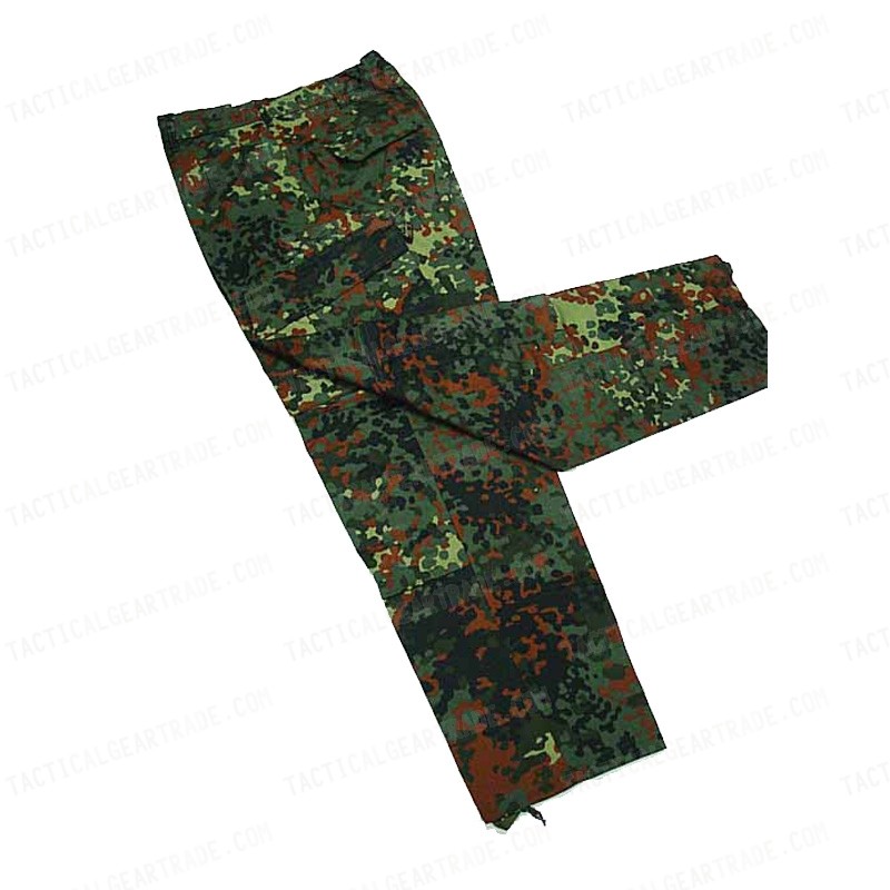 German Camo Woodland BDU Field Uniform Shirt Pants