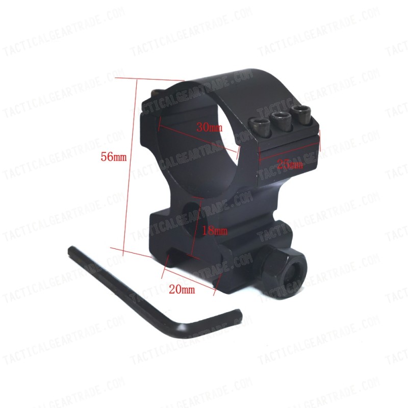 30mm See Through Knight Aimpoint Scope QD Ring Mount