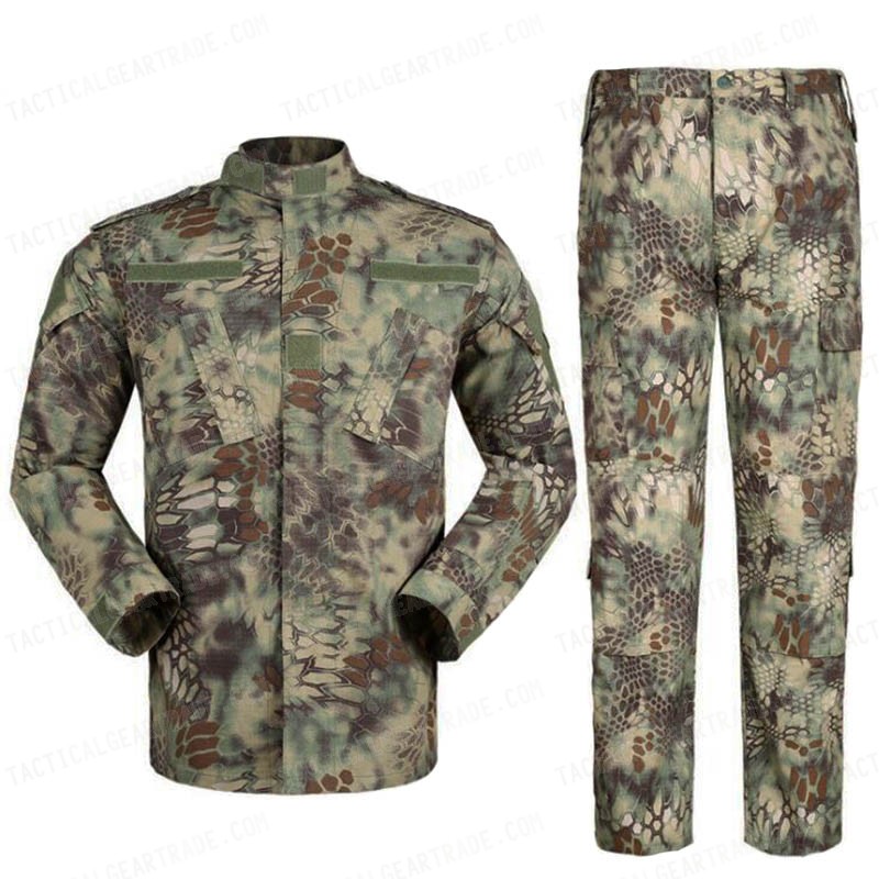 Kryptek Mandrake Camo BDU Field Uniform Set Shirt Pants for $36.99