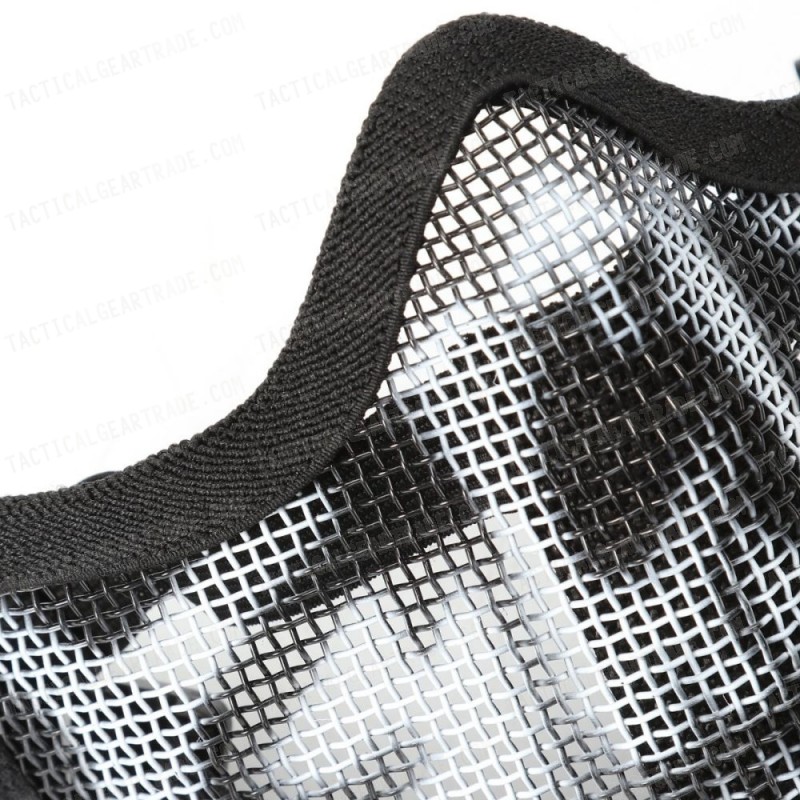 STALKER Mask Face Protection Black Mesh Mask Half Face Mesh Mask