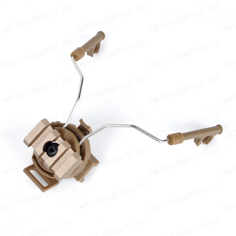 Z-Tactical Helmet Rail Adapter Set for Comtac I/II Headset Tan