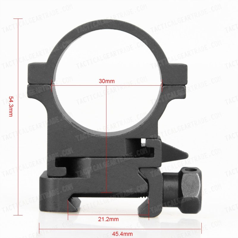 30mm Scope QD Twist Ring Mount for Aimpoint Magnifier
