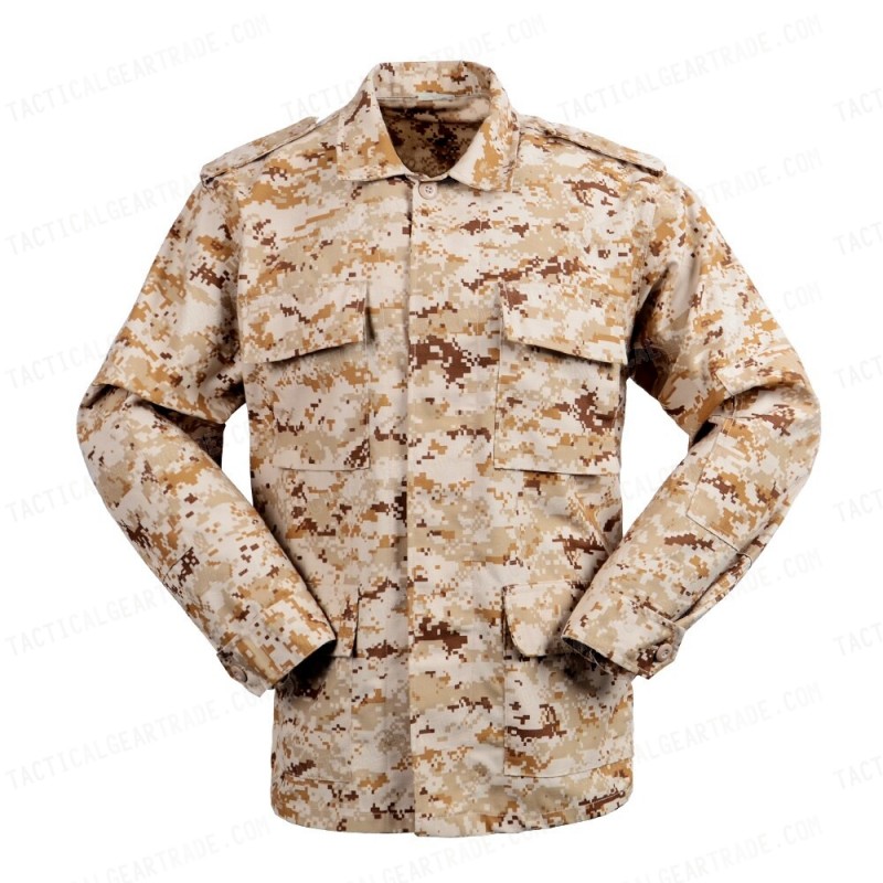 US ARMY Digital Desert Camo BDU Uniform Shirt Pants