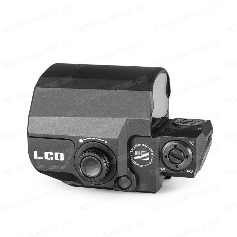 LCO Red Dot Sight 1 MOA Red Dot Holographic Sight Tactical Scopes Hunting Scopes Reflex Sight Fit 20mm Rail Mount