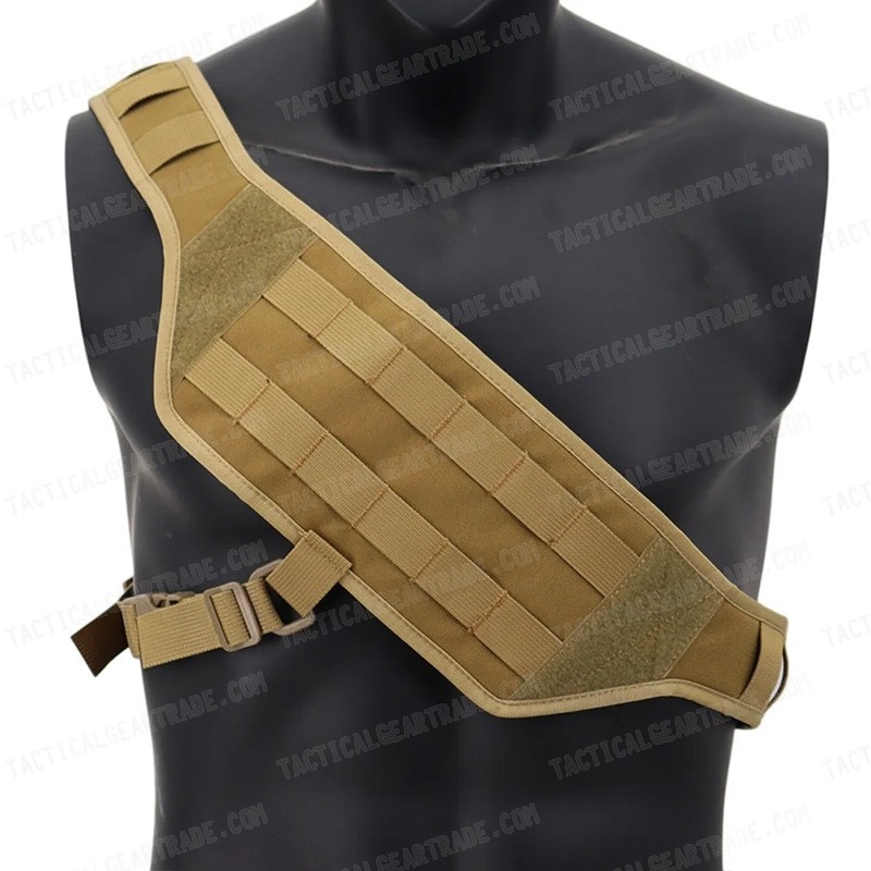 TAD Bandoleer Molle Platform Webbing Belt Coyote Brown