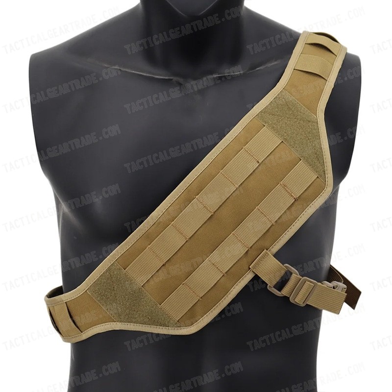 TAD Bandoleer Molle Platform Webbing Belt Coyote Brown