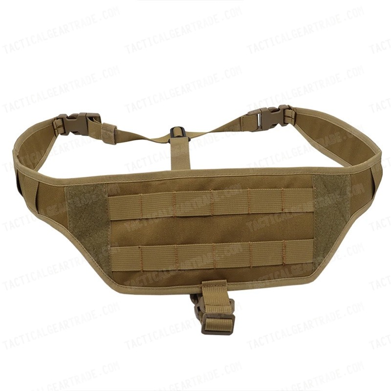 TAD Bandoleer Molle Platform Webbing Belt Coyote Brown