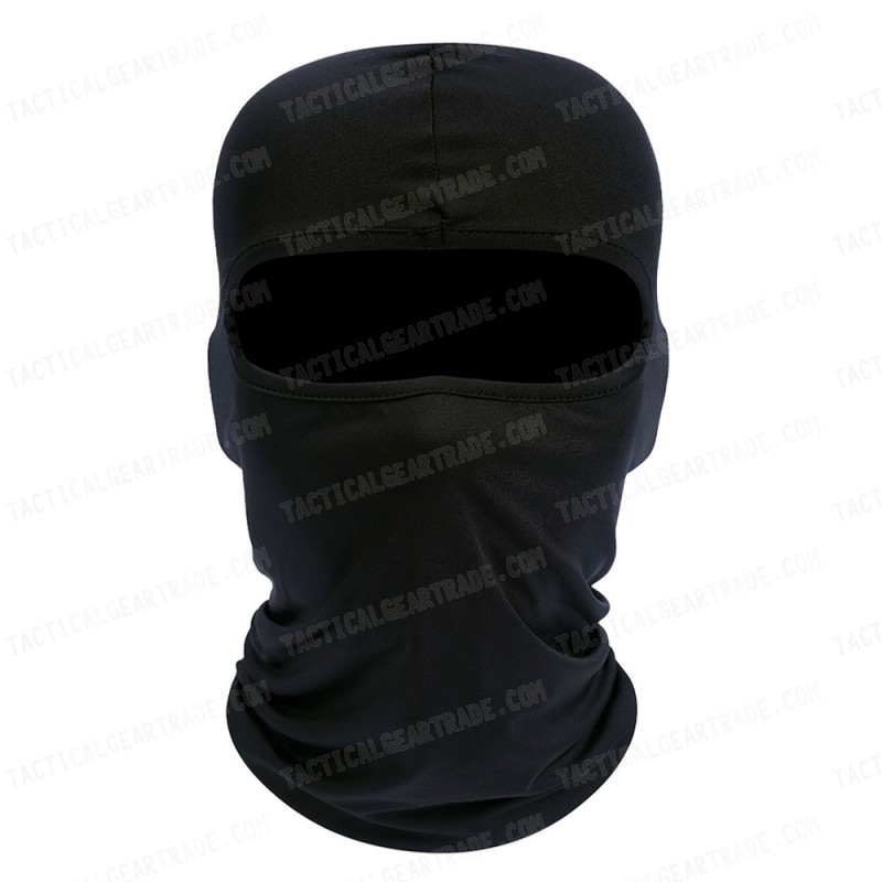 SWAT Balaclava Hood 1 Hole Head Face Mask Protector BK