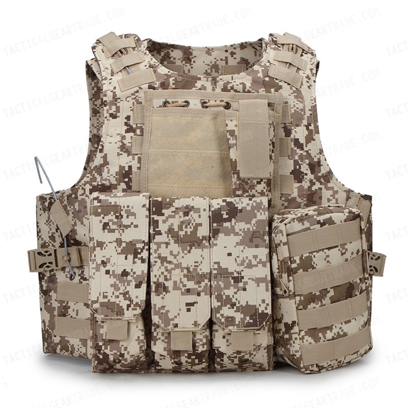 USMC Molle Combat Assault Plate Carrier Vest