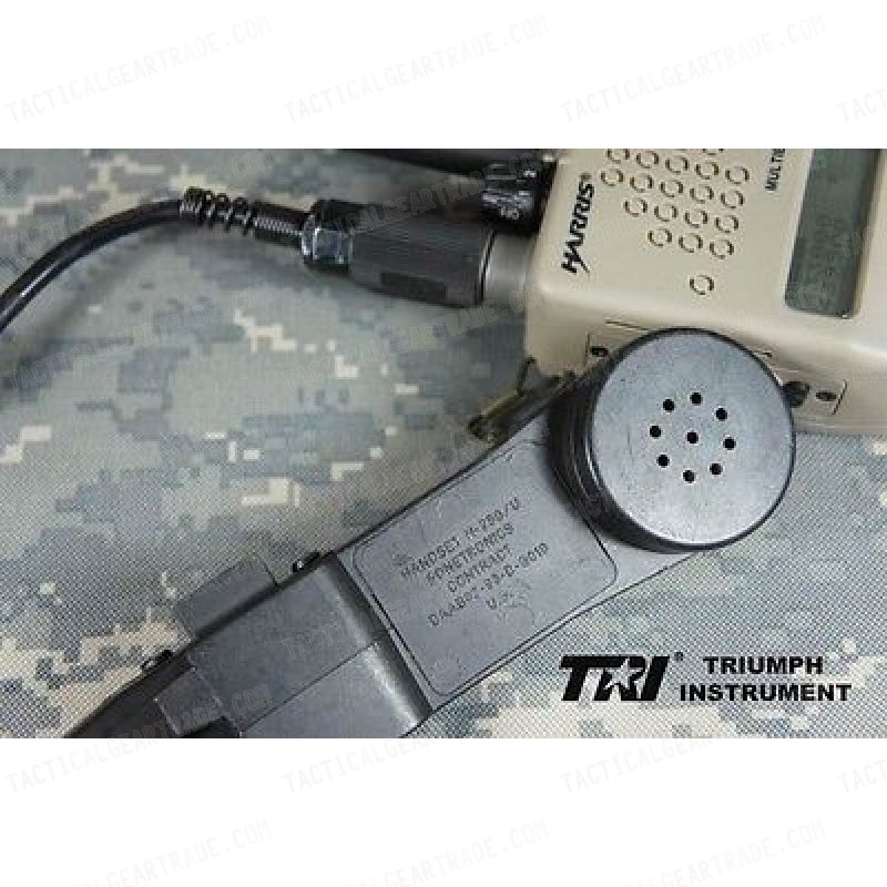 TRI Original H-250 PTT Handset Phone For TRI PRC-152 6-PINS Radio Devgru