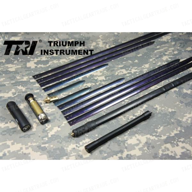 TRI VHF/UHF Double flat feet-gain Folding Antenna For PRC-152