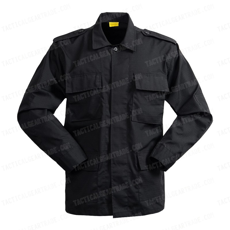 SWAT US Army Black 4 Pocket BDU Uniform Shirt Pants