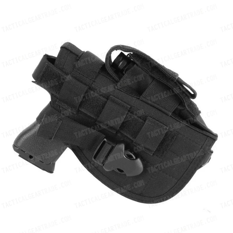 STRIKE Molle Combat Pistol Belt RH Holster Black