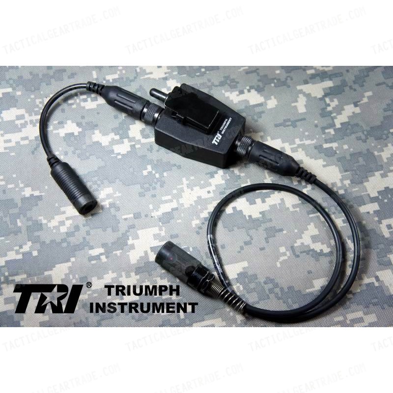 TRI TEA Style G-Switch-II PTT For TRI PRC-152 / 148 Military 6-Pins Ver