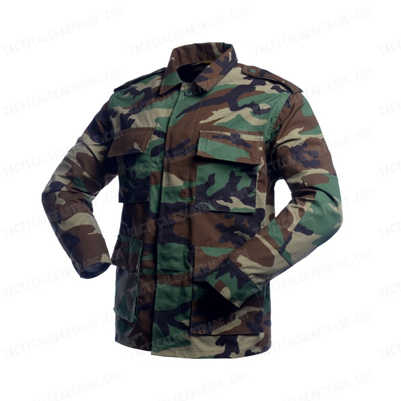 USMC US ARMY Camo Woodland BDU Uniform Shirt Pants