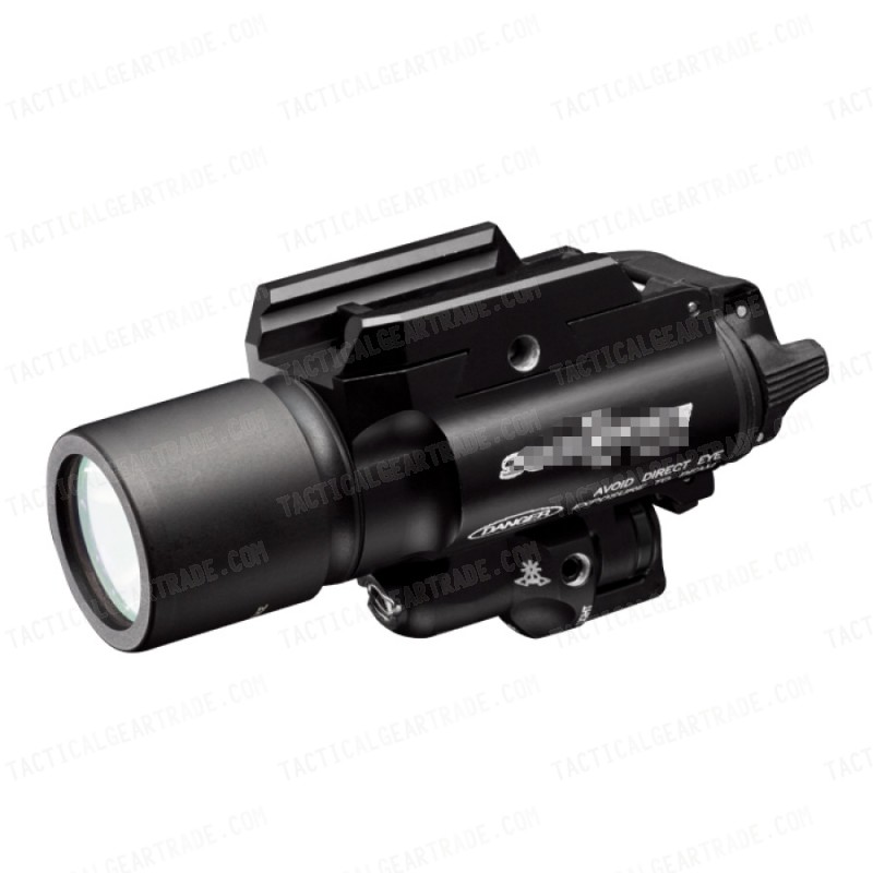X400 Type CREE LED Flashlight Weaponlight & Red Laser