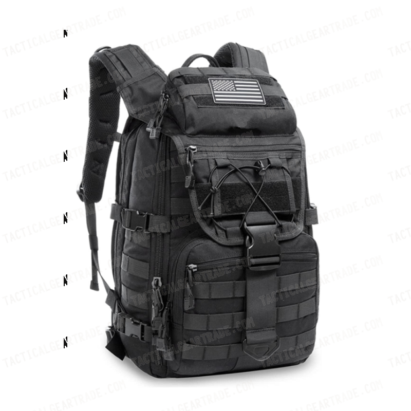 Molle Patrol Gear Assault Backpack Black