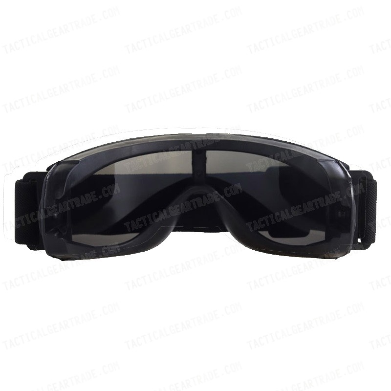 USMC Airsoft X800 Tactical Goggle Glasses GX1000 Black Type With Three Colors Lens