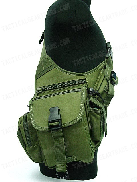 Military Universal Utility Shoulder Bag OD for $12.59
