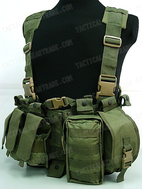 US Delta Force Elite Hydration Molle Vest OD for $29.39