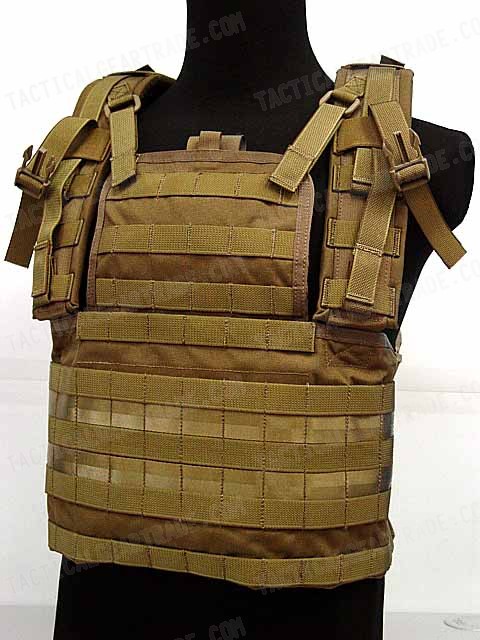 Delta Tactical Mesh MOLLE Vest Khaki FLYYE - Airsoft Zone UK