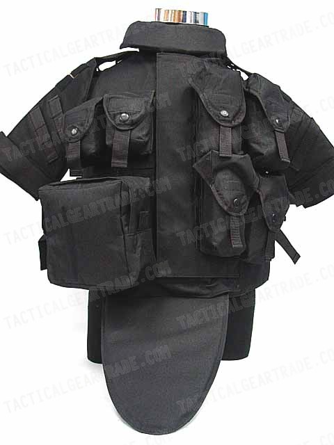 OTV Body Armor Carrier Tactical Vest Black for $52.49