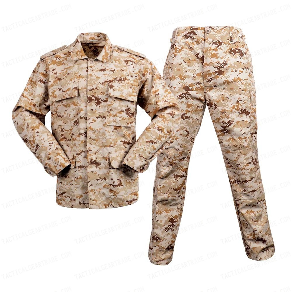US ARMY Digital Desert Camo BDU Uniform Shirt Pants for 28.34