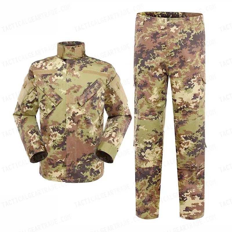 Italian Army Digital Camo Woodland BDU Uniform Set for $36.99