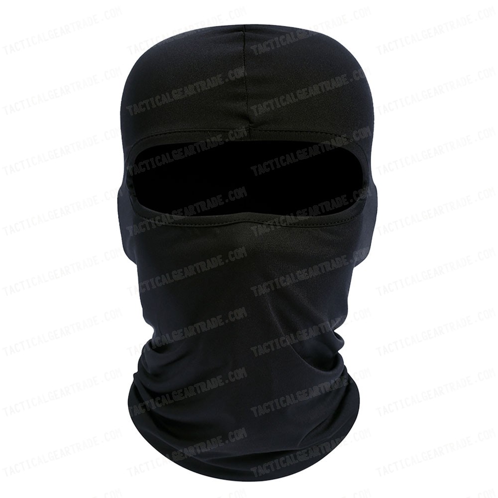 SWAT Balaclava Hood 1 Hole Head Face Mask Protector BK for $2.99