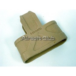 5.56 .223 NATO Ammo Magazine Grip Holder Tan