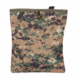 Molle Large Magazine Tool Drop Pouch Digital Camo Woodland