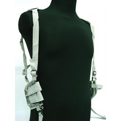 US Shoulder Pistol Holster w/Mag Pouch Digital ACU Camo