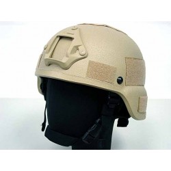 MICH TC-2000 ACH Replica Helmet with NVG Mount Tan