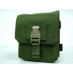 Flyye 1000D Molle M60 100rds Ammo Magazine Pouch OD