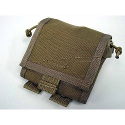 Flyye 1000D Molle Folding Magazine Drop Pouch Bag Coyote Brown