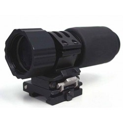 5x Dot Sight Magnifier Scope w/Flip To Side Mount