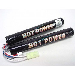 Hot Power 7.4V 3000mAh 15C Li-Po Li-Polymer Battery Crane Type
