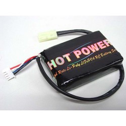 Hot Power 11.1V 1450mAh 15C Li-Po Li-Polymer Battery PEQ-15 Type
