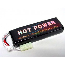 Hot Power 11.1V 1600mAh 15C Li-Po Li-Polymer Battery