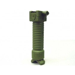 RIS Picattinny 20mm Rail Tactical Foregrip Grip w/Bipod OD
