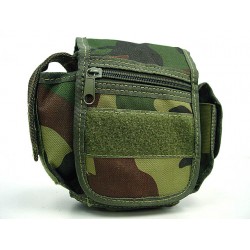 Utility Duty Tool Waist Pouch Carrier Bag Camo Woodland