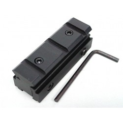 11mm to 20mm RIS Weaver Rail Scope Mount Base Adaptor