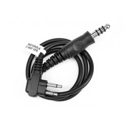 Z Tactical Electronic PTT Wire for Motorola 2 Pin Radio - Z124
