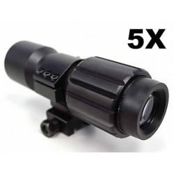 5x 28mm Magnifier Scope For Aimpoint EOTech w/QD Mount