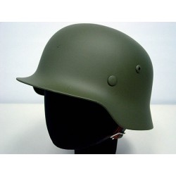 WWII WW2 German MOD M35 Luftwaffe Steel Helmet OD
