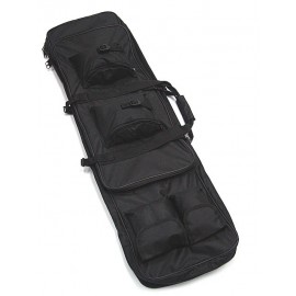 40" Dual Rifle Carrying Case Gun Bag Black